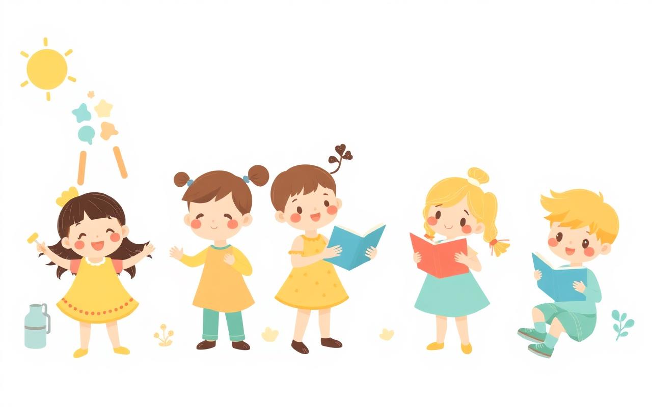 Children doing activities